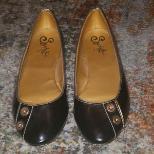 Seychelles black Patent leather shoes